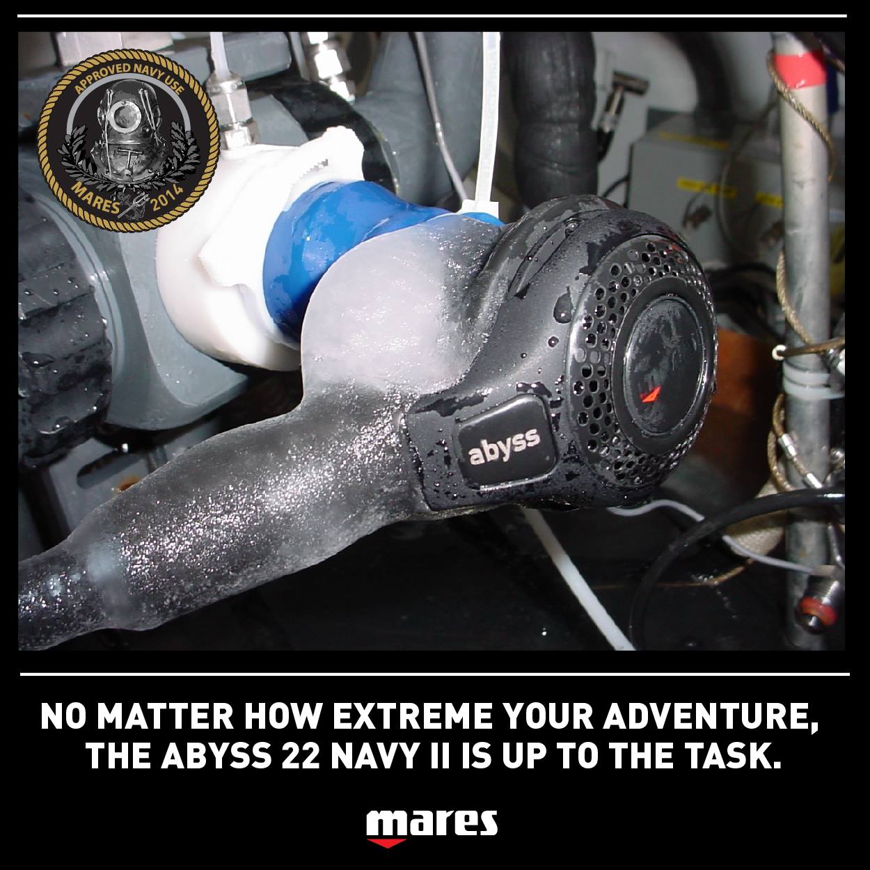 Mares Abyss 22 Navy II: regulatorul premium military grade pentru Armata, SAR, pompieri, SRI, SPP